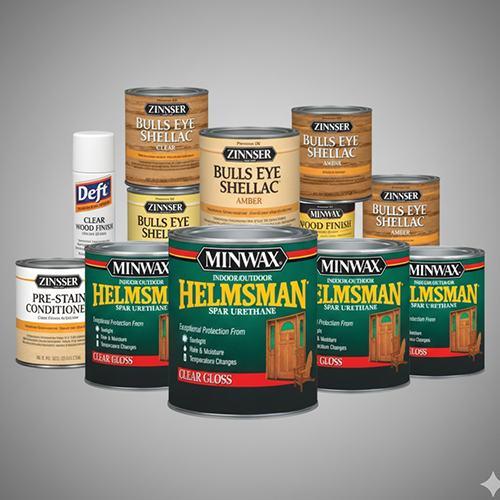 WOOD STAINS &amp; FINISHES