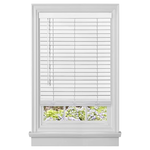 2" Faux Wood Blind 27X64 White