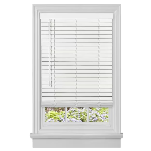 2" Faux Wood Blind 31X64 WHITE