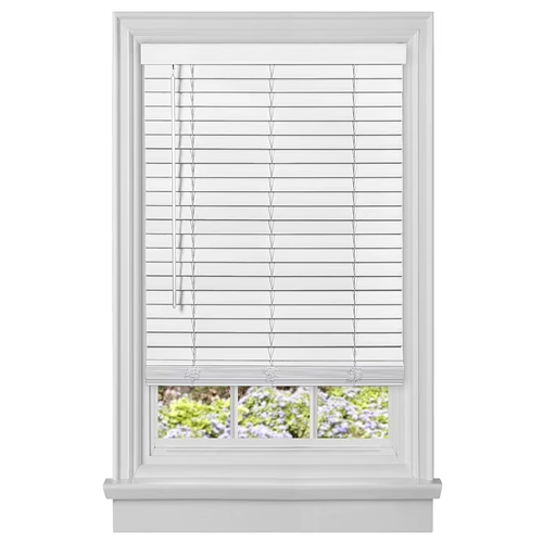 2" Faux Wood Blind 34X64 White