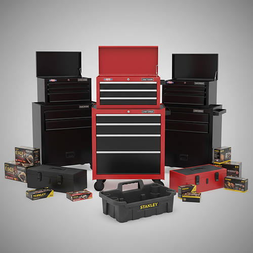 METAL TOOL BOXES/CHESTS