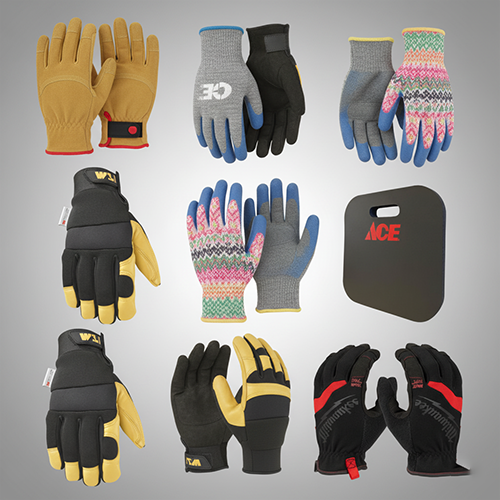 GLOVES/GARDEN APPAREL/ACC