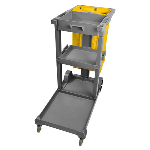 JANITOR CART BLACK