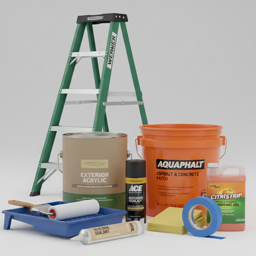 PAINT AND PAINT SUPPLIES